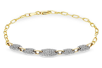 H320-53461: BRACELET .75 TW (7")