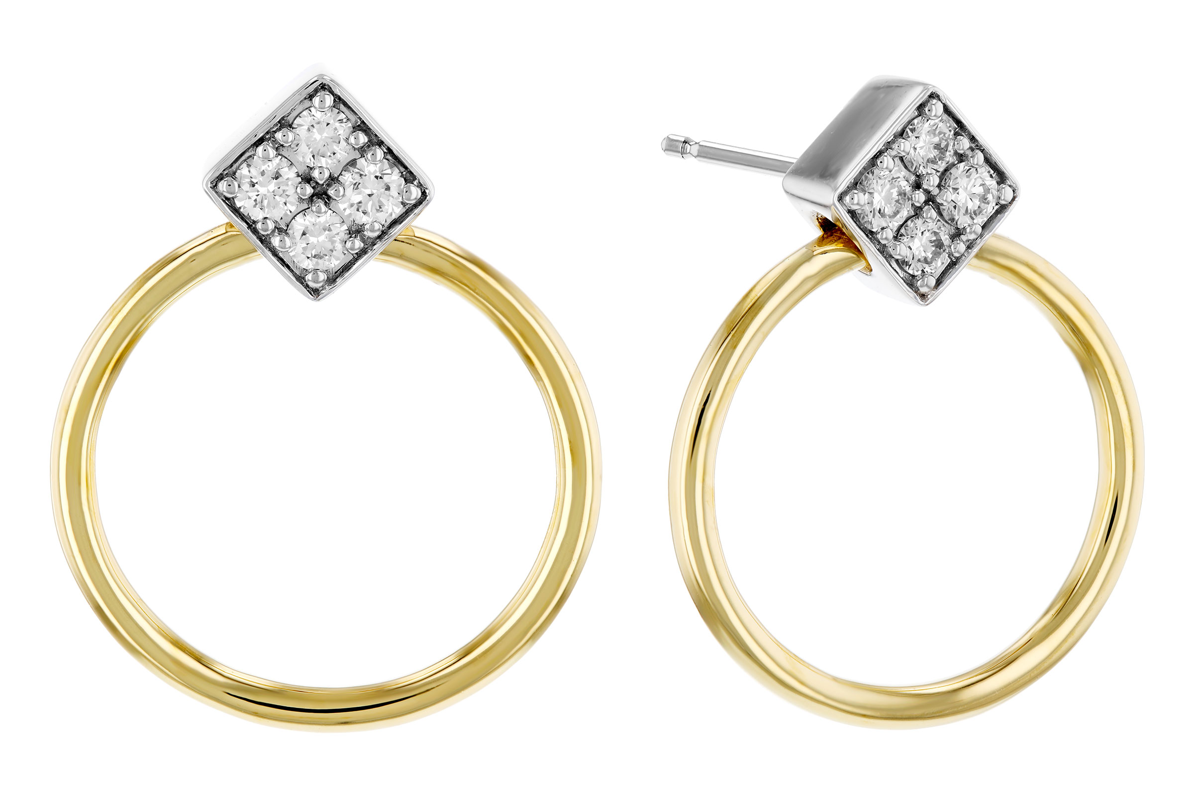 H321-38052: EARRINGS .25 TW