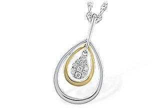 K229-58997: NECKLACE .04 TW