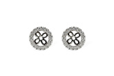 K233-22561: EARRING JACKETS .24 TW (FOR 0.75-1.00 CT TW STUDS)