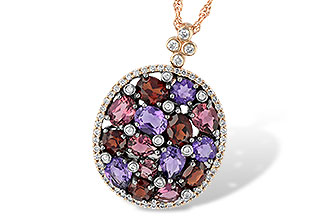 K233-23533: NECK 2.49 SEMI-PRECIOUS 2.78 TGW