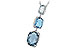 K234-16242: NECK 8.71 BLUE TOPAZ 8.89 TGW