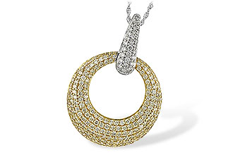K235-03533: NECK 1.64 YELLOW DIAS 1.90 TW