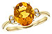 K235-98997: LDS RG 2.04 CITRINE 2.10 TGW (10x8MM CIT)