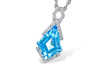 K318-66188: NECK 2.40 BLUE TOPAZ 2.53 TGW