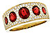 K318-68024: LDS WED RG 1.60 TW RUBY 2.00 TGW