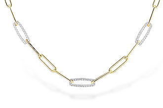 K319-55361: NECKLACE .75 TW (17 INCHES)