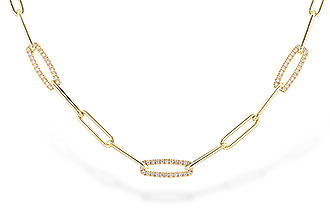 K319-55361: NECKLACE .75 TW (17 INCHES)
