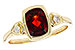 K319-58970: LDS RG 1.52 GARNET 1.58 TGW (8x6MM GAR)