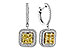 K320-48961: EARR 1.04 FANCY YELLOW DIAMONDS 1.62 TW