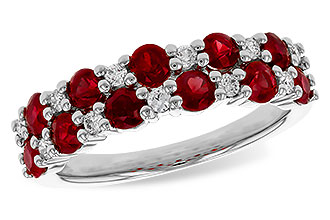 K320-48997: LDS WED RG 1.25 RUBY 1.44 TGW