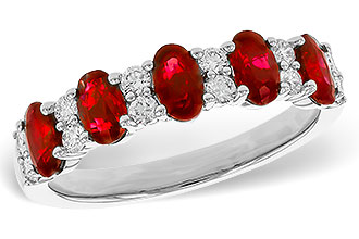 K320-49879: LDS WED RG 1.51 TW RUBY 1.80 TGW