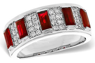 K320-50815: LDS WED RG 1.40 TW RUBY 1.69 TGW