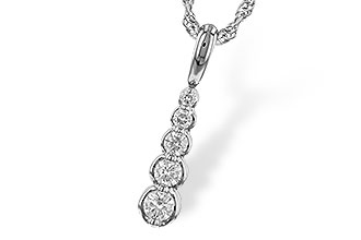 K320-51670: NECKLACE .25 TW