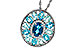 K320-52615: NECK 3.02 TW BLUE TOPAZ 3.10 TGW (7x5MM LBT CTR)