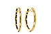 K320-53470: GOLD EARRINGS (16MM)