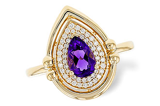 K321-37142: LDS RG .70 AMETHYST .86 TGW (8x5MM AMY)