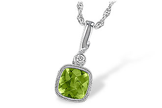 L229-62615: NECK .97 PERIDOT .99 TGW