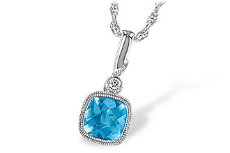 L232-34406: NECK 1.03 BLUE TOPAZ 1.05 TGW