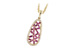 L234-12606: NECK .39 RUBY .52 TGW