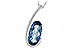 L235-01724: NECK 4.48 LONDON BLUE TOPAZ 4.60 TGW