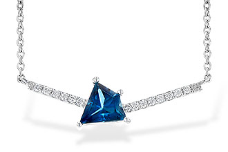 L235-98015: NECK .87 LONDON BLUE TOPAZ .95 TGW