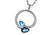 L235-98042: NECK 1.22 BLUE TOPAZ 1.40 TGW