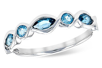 L318-67142: LDS RG .60 TW BLUE TOPAZ