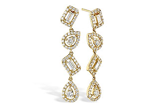 L318-68024: EARR .12 TW BAGUETTES .70 TW