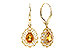 L319-58079: EARR .74 TW CITRINE .90 TGW