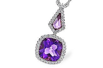L319-58924: NECK 1.80 TW AMETHYST 1.96 TGW