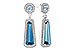 L319-58970: EARR 2.28 TW BLUE TOPAZ 2.54 TGW