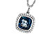 L319-61670: NECK 3.85 LONDON BLUE TOPAZ 4.15 TGW (9MM LBT)