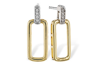 L319-63497: EARRINGS .04 TW