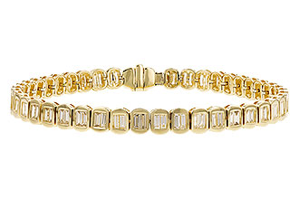 L320-46251: BRACELET 2.30 TW BAGUETTE (7")