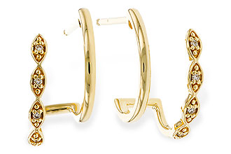 L320-49833: EARRINGS .03 TW