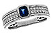 L320-52624: LDS RG .55 SAPPHIRE .88 TGW (5x4MM SA)
