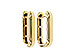 L320-52633: GOLD EARRINGS (15MM)