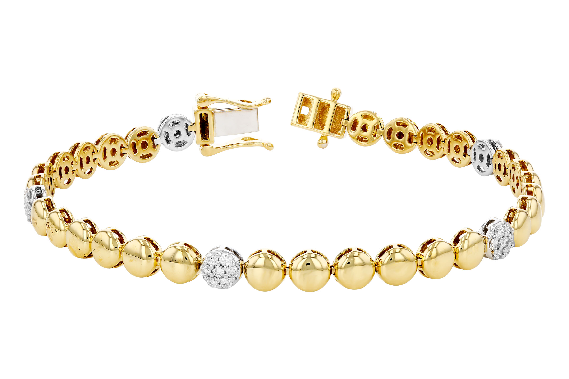 L321-38070: BRACELET .50 TW (7")