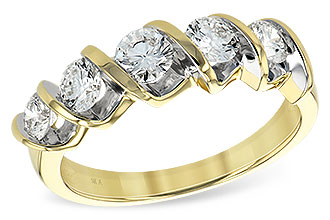 M138-69906: LDS WED RG 1.00CT TW