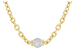 M229-62560: NECKLACE 1.27 TW (17.25 INCHES)
