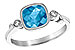 M232-34406: LDS RG 1.66 BLUE TOPAZ 1.71 TGW