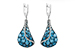 M233-23479: EARR 6.86 BLUE TOPAZ 7.05 TGW