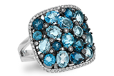 M233-23488: LDS RG 3.67 BLUE TOPAZ 3.94 TGW