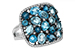 M233-23488: LDS RG 3.67 BLUE TOPAZ 3.94 TGW