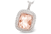 M234-13497: NECK 4.20 MORGANITE 4.66 TGW