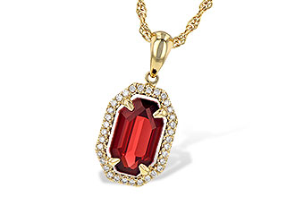 M235-97151: NECK 1.66 GARNET 1.75 TGW