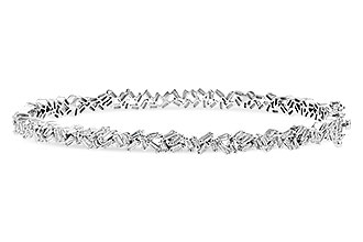 M318-65324: BANGLE .84 TW BAGUETTE DIAS