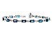 M318-66224: BRACELET 7.90 LONDON BLUE TOPAZ 8.13 TGW