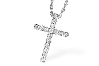 M319-55315: NECKLACE .25 TW
